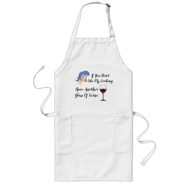 Tablier Long Apron drôle (Devant)