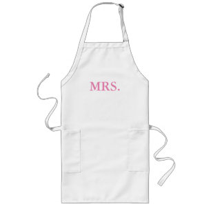 TABLIER LONG APRON-MR ET MME. BRIDE ET GROUPE