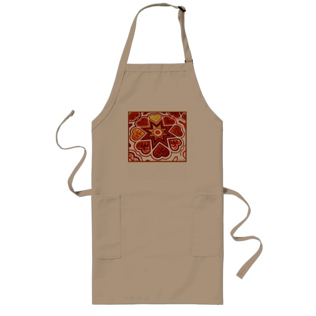 Tablier Long Apron 'Starburst of Love' (Devant)