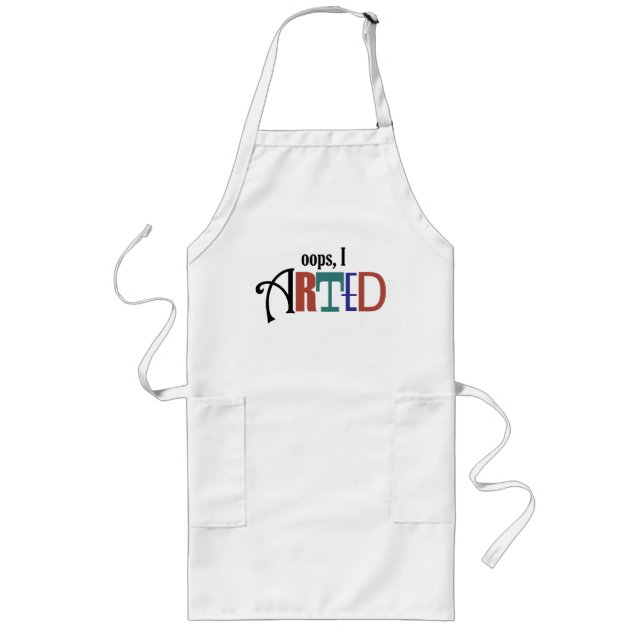 Tablier Long Artiste Long Apron (Devant)