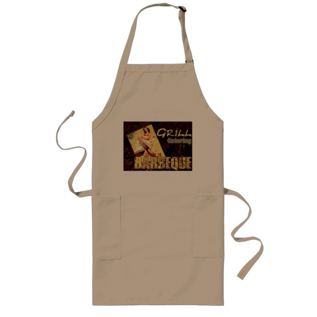 Tablier Long Barbeque - Apron (Devant)