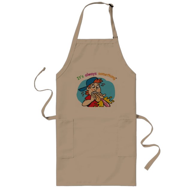 Tablier Long BBQ Apron du chef Hot Dog (Devant)