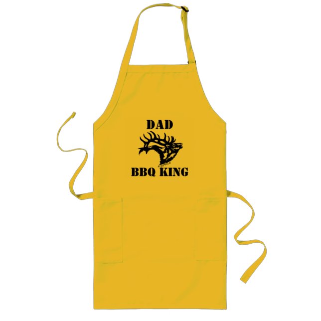 Tablier Long BBQ KING - Bull Elk (Devant)