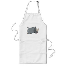 Tablier Long Belle carte Recharge Rhino Cuisine Apron