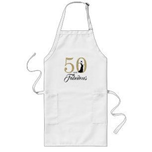 Tablier Long Cadeau de 50 ans et Fabulueux Anniversaire 50 ans 