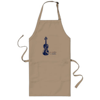 Tablier Long Cadeau de musique Bluegrass Country pour violon tr