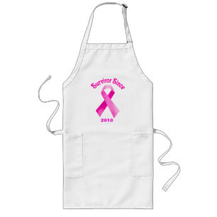 Tablier Long Cancer du sein Pink Ribbon Apron