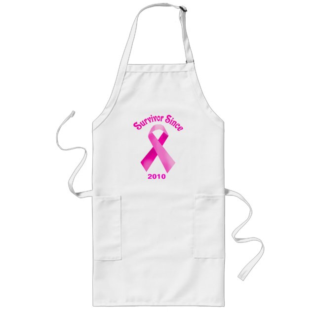 Tablier Long Cancer du sein Pink Ribbon Apron (Devant)