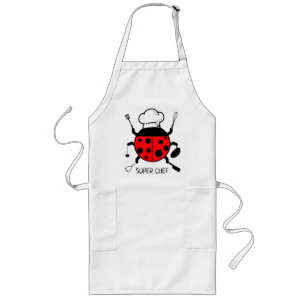 Tablier Long Chef Ladybug Long Apron