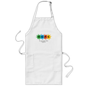 Tablier Long Christian HOPE IN GOD Psalm 42 Personalized