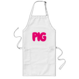 Tablier Long Cochon