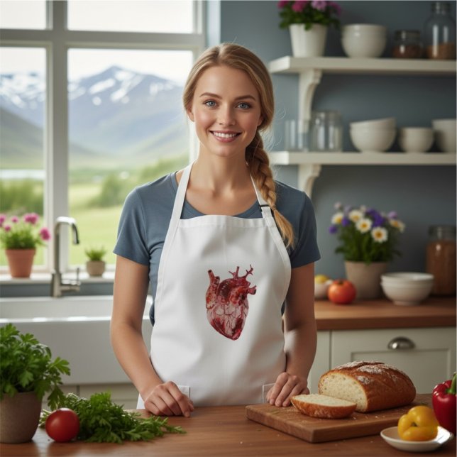 Tablier Long Coeurs long prontar (Créateur téléchargé)