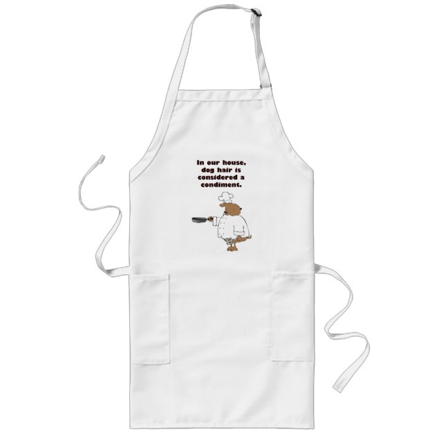 Tablier Long Condiments de cheveux de chien (Devant)
