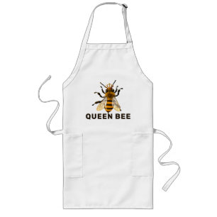 Tablier Long Couronne d'or Queen Bee