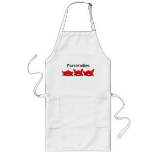 Tablier Long Crabs Rouges Heureux