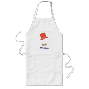 Tablier Long Cravate Wonka Top Hat & Bow