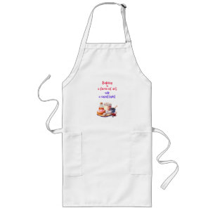 Tablier Long Création de gâteau sucré