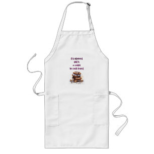Tablier Long Création de gâteau sucré