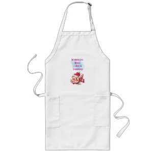 Tablier Long Création de gâteau sucré