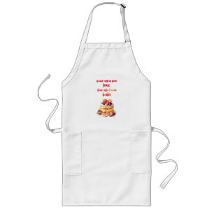 Tablier Long Création de gâteau sucré