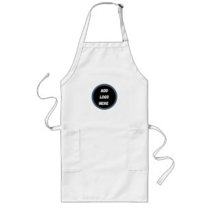Tablier Long Créez votre propre bleu gris foncé personnalisé