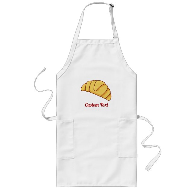 Tablier Long Croissant Adulte Apron (Devant)