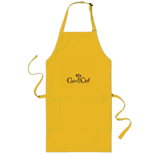 TABLIER LONG CUISINE DU CHEF (Devant)