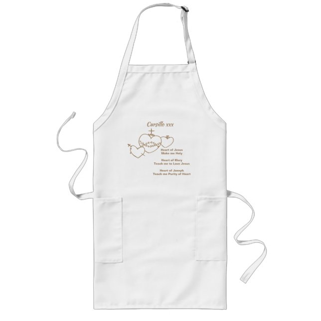 Tablier Long Cursillo Apron (Devant)