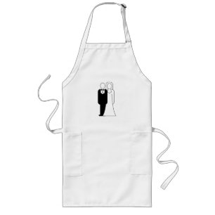 Tablier Long Diagramme de couple nuptial