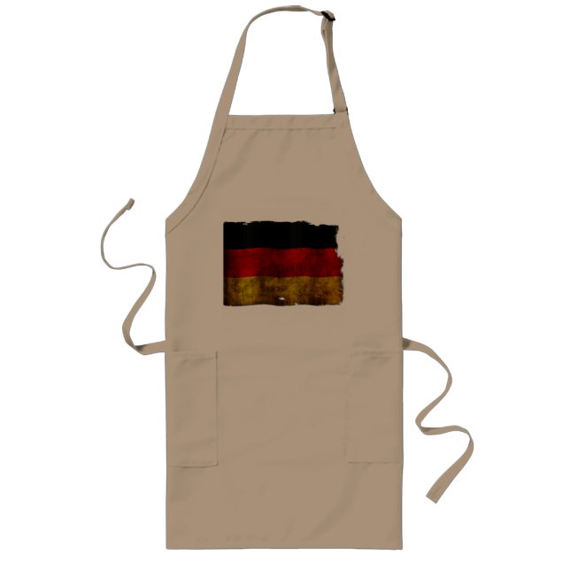 Tablier Long Drapeau allemand - Vintage (Devant)