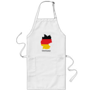 Tablier Long Drapeau de l'Allemagne dans un design de souvenir
