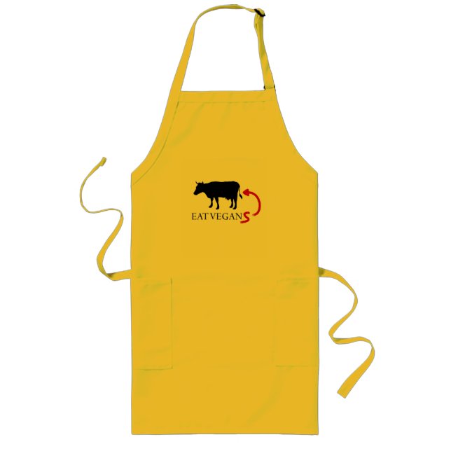 Tablier Long Eat Vegan(s) Apron (Devant)