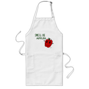 Tablier Long ELLE SERA APPLES Apron