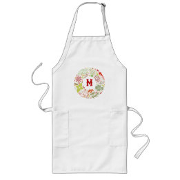 Tablier Long Épice - Lettre Monogramme personnalisée Nom tablie