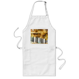 Tablier Long Espace musical Grunge