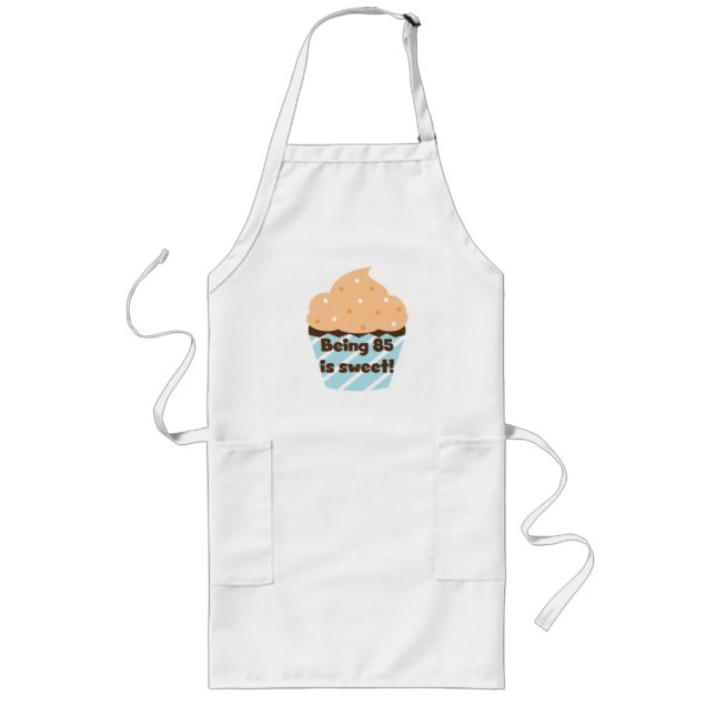 Tablier Long Etre 85 est Sweet Birthday T-shirts et cadeaux (Devant)