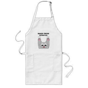 Tablier Long Fabriqué À Partir D'Apron De Chat Souriant Scrat