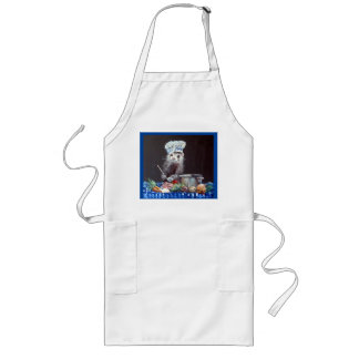 Tablier Long Ferret Chef tablier blanc BBQ Cuisine haute mode