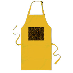 Tablier Long Fèves de café