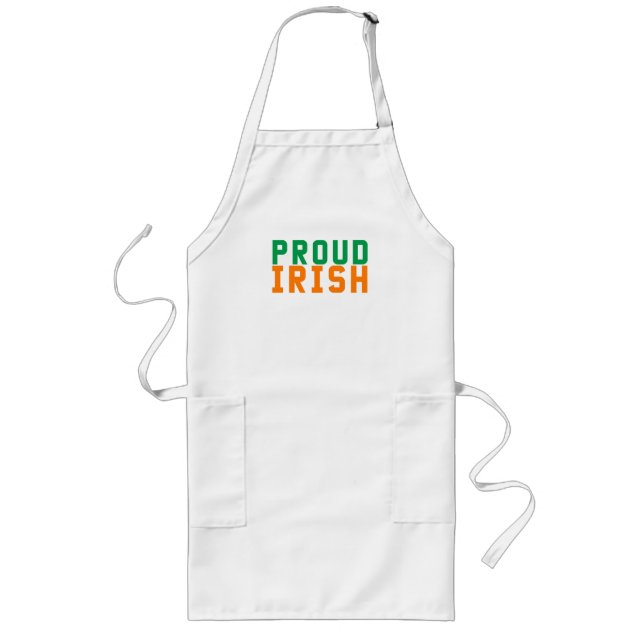 Tablier Long Fier irlandais (Devant)