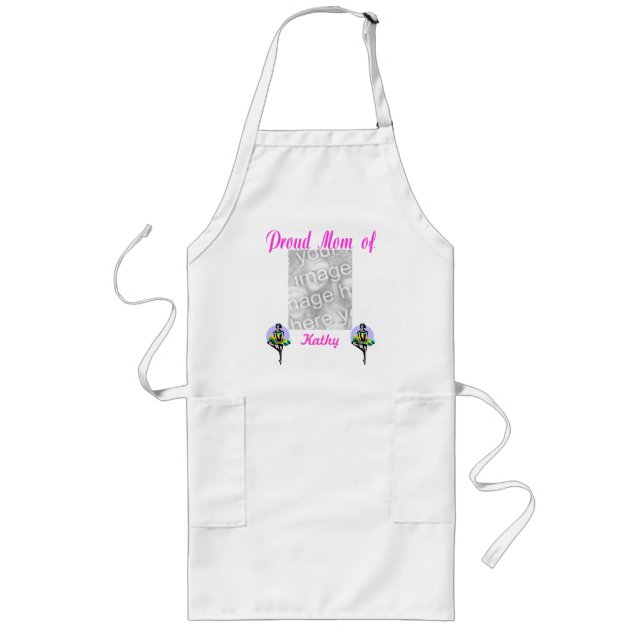 Tablier Long Fier Maman Apron (Devant)