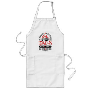 Tablier Long Fraisage et grillades de papa's bar and grill desi