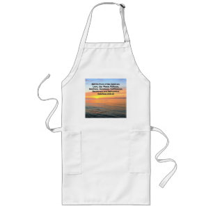 TABLIER LONG FRUIT GALATIEN DE LA BIBLE SPIRITE VERSE