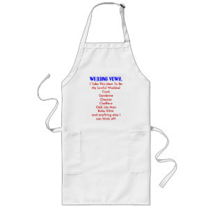 TABLIER LONG FUNNY APRONS