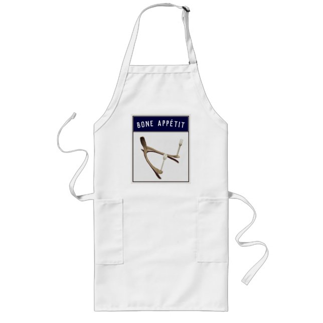 Tablier Long Funny Thanksgiving Long Apron (Devant)