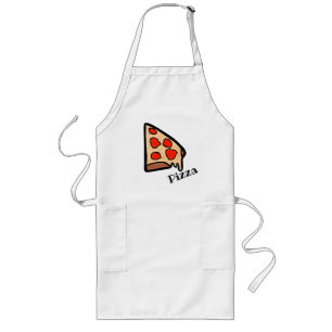 Tablier Long Glissade de pizza
