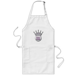 Tablier Long Golf King Fête des pères Dadism Cadeau