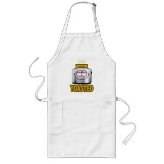 Tablier Long Graphismes Screwball de grille-pain grillé