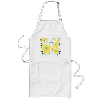 Tablier Long Happy Flowers