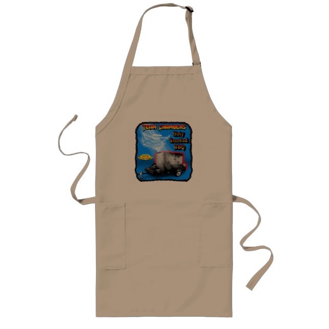 Tablier Long Holy_Smoked_BBQ (Devant)